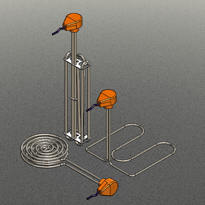 Finned Tubular Element